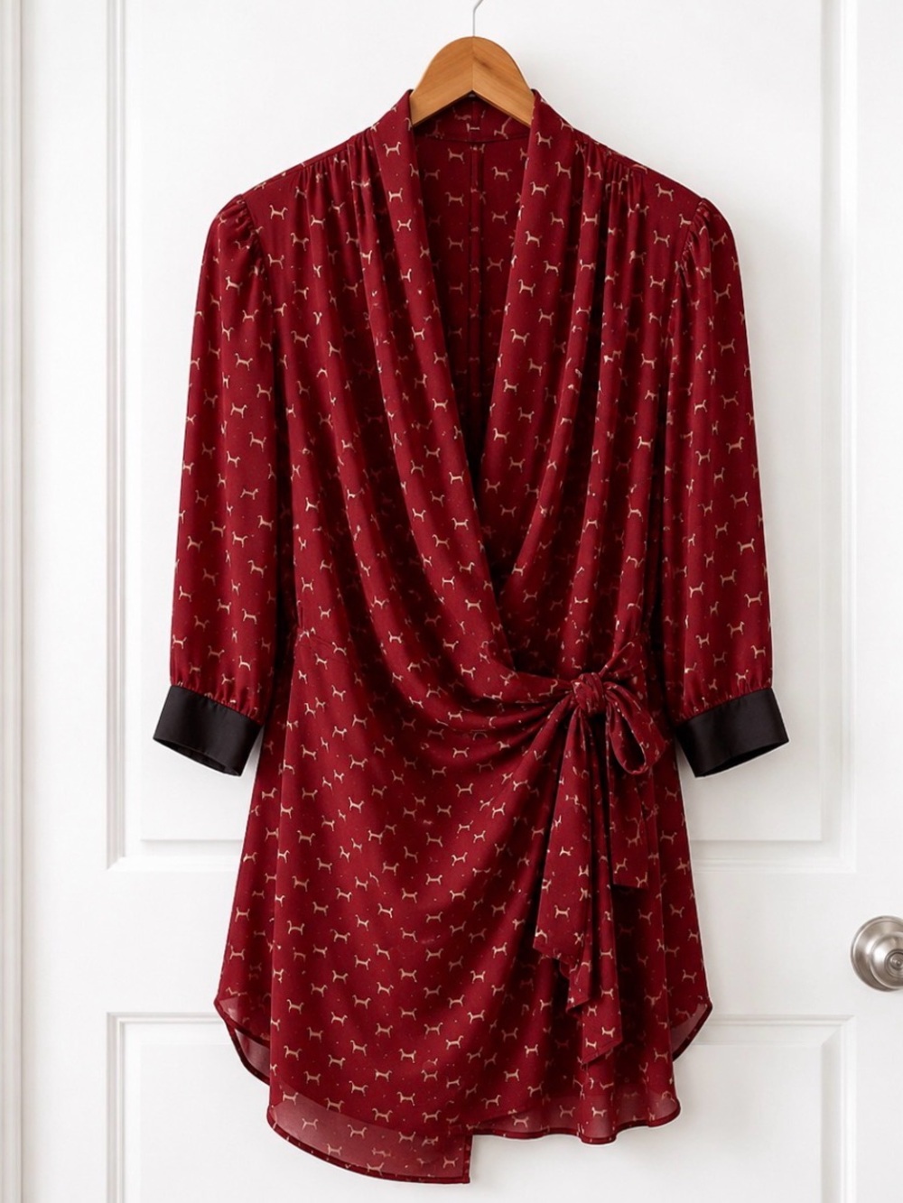 Melissa Nepton - Laura Tunic with GreyHound Print